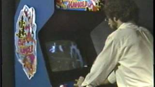 Cliff Hanger laserdisc arcade game promotional video 1983 [upl. by Adnohsad859]