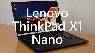 ThinkPad X1 Nano レビュー [upl. by Inaliak]