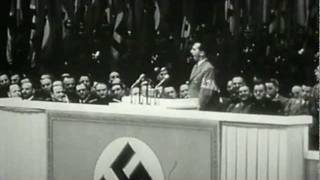 1943 Goebbels fordert den quotTotalen Kriegquot [upl. by Roger]