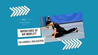 Handball Goalkeeper Training  Hip mobility drills [upl. by Eniarral]