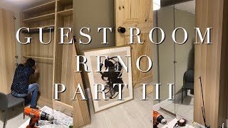 Ikea Pax Wardrobe Tour amp Print Framing Hack [upl. by Rosemonde]