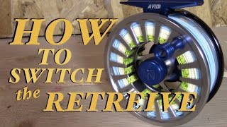 How to Change What Side the Retrieve Drag Turns on a Fly Fishing Reel [upl. by Lalita]