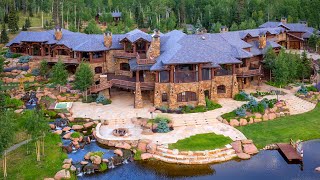 This 21000000 Luxury Colorado Ranch Offers the Very Finest in Natural Setting [upl. by Eel]