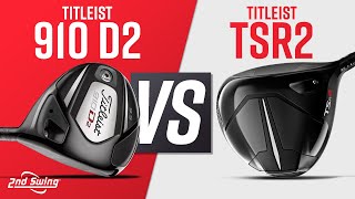 Titleist TSR2 vs Titleist 910 D2  Titleist Driver Comparison [upl. by Htidirrem]