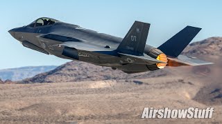 All Jet Demos Nellis AFB Airshow 2022 [upl. by Cyprian19]