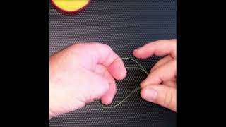 How to tie a Dropper loop Knot [upl. by Nodlew658]