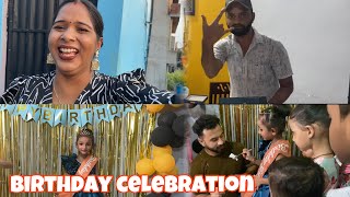 Jiya ka bday celebration 🥰🥳❤️sbne bhut enjoy kiya❤️ trending youtube [upl. by Palla]