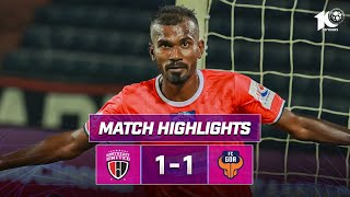 Match Highlights  NorthEast United FC 11 FC Goa  MW 12  ISL 202324 [upl. by Mcginnis717]