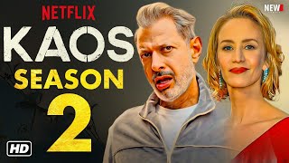 KAOS Season 2 Trailer  Netflix Release Date Episode 1 Cast Plot Renewed Jeff Goldblum Misia [upl. by Nairam]