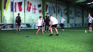 Speed Reaction Drills for Youth Soccer Players  Instant Speed [upl. by Eire]