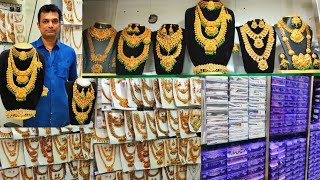 Rs20 முதல் Sowcarpet Shopping Cheap Best Jewellery Bridal Haram Necklace Choker madras vlogger [upl. by Mages]