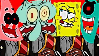 Scary SpongeBobEXE amp Loco Squidward  Skibidi Toilet Meme Song Cover [upl. by Maryann622]