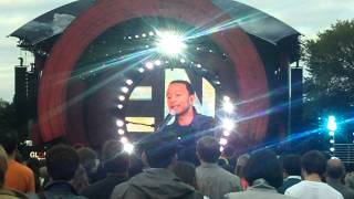 John Legend  Imagine Global Citizen Festival [upl. by Gschu582]