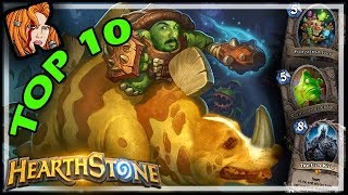 TOP 10 METABREAKING CARDS ROTATING OUT SOON  Rastakhan’s Rumble Hearthstone [upl. by Ahsened]