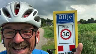 Rondje Nederland op de fiets 1200 km Bicycle Tour around The Netherlands [upl. by Bradwell]