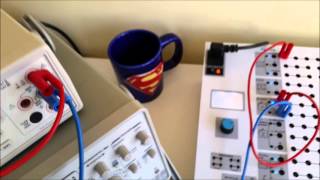 Lab 7 SCR Lab A How to test a SCR with a DMM amp SCR in a DC Circuit [upl. by Thorvald863]