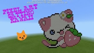 PIXEL ART quotGATTINO KAWAII 😄🐱♥quot [upl. by Laszlo]