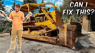 Repairing My D8 Dozer unexpected find [upl. by Aratehs884]