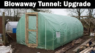 Cheap Polytunnels  Polytunnel Upgrade  Protect your Tunnel  How to strengthen your tunnel [upl. by Hafeenah]