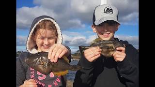 Corinella Pier Western Port Bay  Family Fishing May 2020 [upl. by Anitan]