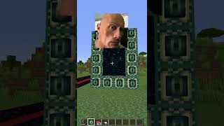 Deluding nether portals in different Ages minecraft shorts meme [upl. by Murdock]