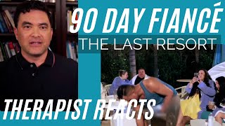 90 Day Fiancé  Last Resort 31  Flashing Consent  Therapist Reacts [upl. by Omle277]