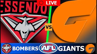 ESSENDON vs GWS GIANTS  2024 AFL Round 9 Live Stream [upl. by Euqininod]