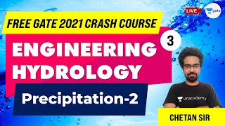 Precipitation2  Engineering Hydrology  Lec 3  Free Gate Crash Course  Chetan Saxena Sir [upl. by Wauters]