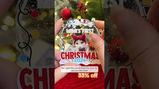 Family Christmas 2024  Personalized Acrylic Photo Ornament [upl. by Seve]