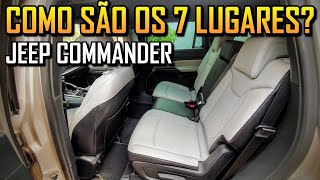 COMO SÃO OS 7 LUGARES DO JEEP COMMANDER VAMOS TE MOSTRAR  CANAL ROUTE 99 [upl. by Zurn]