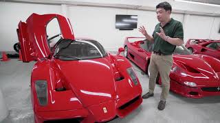 LEGENDARY FERRARI COLLECTOR DAVID LEE GIVES US A GARAGE TOUR [upl. by Jo Ann]