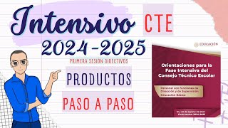 Presentación Consejo Técnico Escolar Intensivo  Sesion 1 directores y supervisores [upl. by Butler]