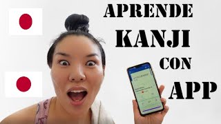 ¡Aprende a leer kanji ¿Cómo aprender kanji con app [upl. by Chancelor752]