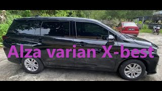 Perodua Alza 15L X worth or not newalza perodua varianx [upl. by Elorak]