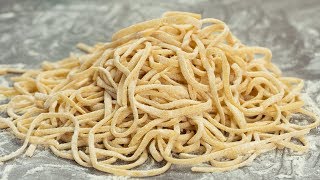 How to Make Chinese Egg Noodles [upl. by Notle]