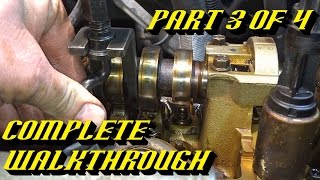 Ford 54L 3v Engine Timing Chain Kit Replacement Pt 1 of 4 Getting to the Engine [upl. by Aitital868]