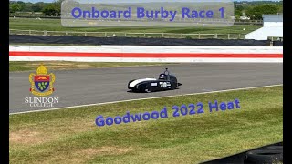 Onboard Burby 2022 Greenpower Goodwood Heat F24 Race 1 [upl. by Asennav]