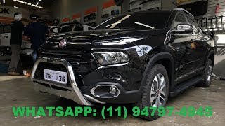 Fiat Toro  Parachoque de Impulsão  PCI  Quebra Mato  Dk136 Acessórios [upl. by Combs]