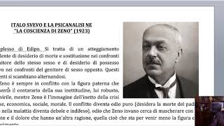 La coscienza di Zeno e Freud Italo Svevo [upl. by Etneciv]