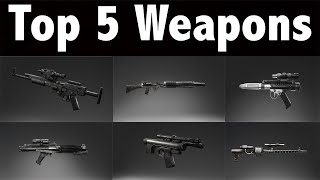 Battlefront Top 5 Best Weapons [upl. by Kreiner644]