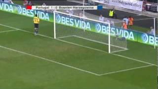 Portugal  Bosna 10 Goals HQ [upl. by Yannodrahc388]