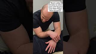 quotBoost Lumbar Activation and spasm release with Targeted Lower Back Trigger Point Massage Releasequot [upl. by Aznaed738]