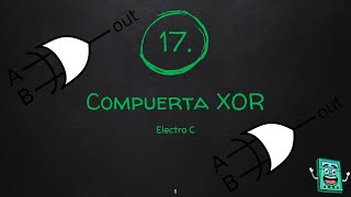 Compuerta XOR  Explicación y Ejemplos✅ [upl. by Parish]