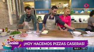 Pizza de rúcula y jamón crudo  EscuelaDeCocina [upl. by Peacock]