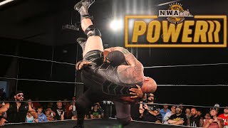 Former World Champ vs Masked Enforcer  NWA Powerrr [upl. by Ashling379]