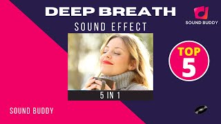 Deep Breath sound effect Deep Breath sound  Deep Breathing sound effect slow breathing sound [upl. by Japha]