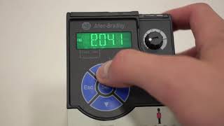 AllenBradley PowerFlex 525 VFD Auto Restart Setup [upl. by Thorner]