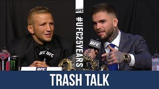 Cody Garbrandt vs TJ Dillashaw 2 Hilarious Trash Talk Press Conference Highlight ahead of UFC 223 [upl. by Greenleaf210]