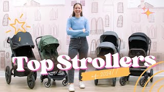 Top Strollers of 2024  Stroller Review  The Ultimate Buying Guide travel running amp more [upl. by Monty]