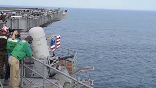 CIWS Shoot Aboard GHWB [upl. by Dace]